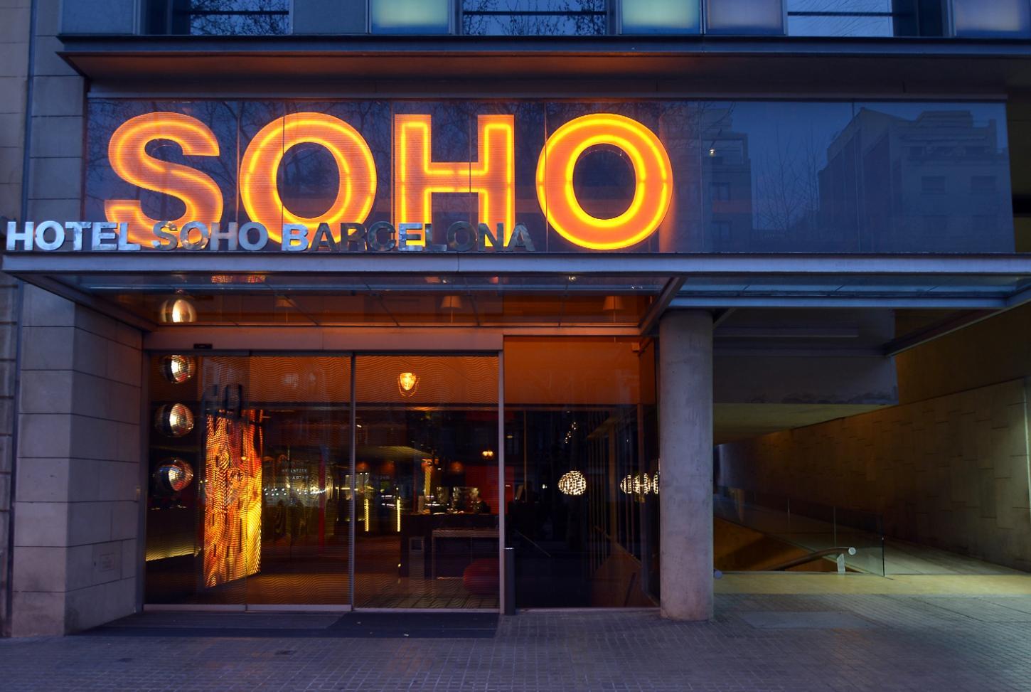 Hotel Soho Barcellona Esterno foto